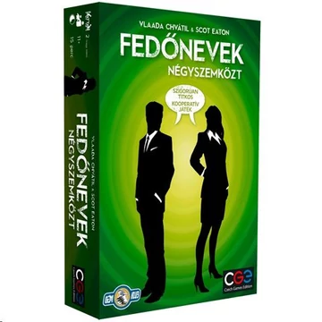Asmodee Fedőnevek négyszemközt társasjáték (CZE32258)