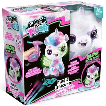 Airbrush Plush Style 4 Ever sötétben világító, színezhető plüss unikornis (OFG2743L)