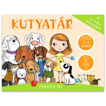 Pozsonyi Pagony Kutyatár 4 az 1-ben kártyajáték (105341)