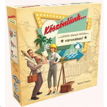 Asmodee Köszöntünk... álmaid városában! társasjáték (BCG10001)