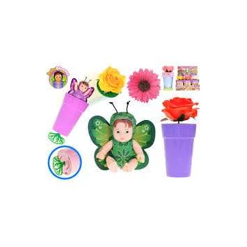 Babyblooms virágos baba kiegészítőkkel 12,5cm (többféle)