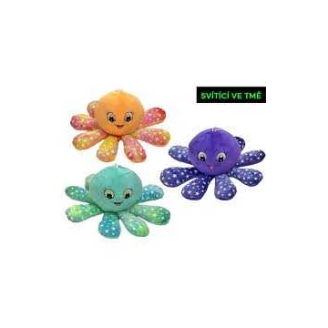 Polip plüss 15cm narancssárga