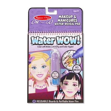 Melissa &amp; Doug Kreatív játék, Rajzolás vízzel, smink és manikűr