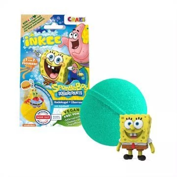 Inkee: Vegán fürdőgolyó Spongyabob figurával - hamburger illatú