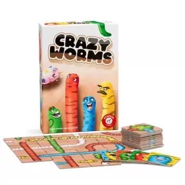 Crazy Worms társasjáték