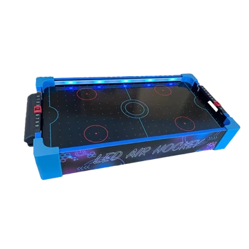 Asztali léghoki LED fénnyel – Mini arcade élmény otthonra