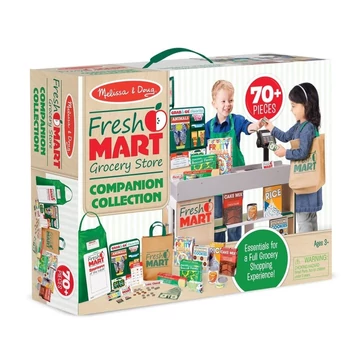 Melissa &amp; Doug Szerepjáték kellékek, Élelmiszer bevásárló szett