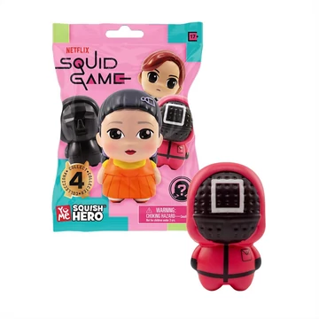 YuMe Squid Game Squish Hero meglepetés mini figura tasakban