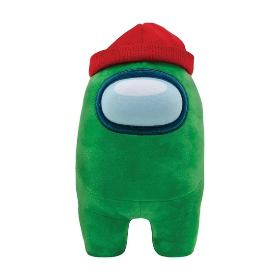 Yume, Among Us Plüss 30 Cm, Zöld, Beanie Sapkás