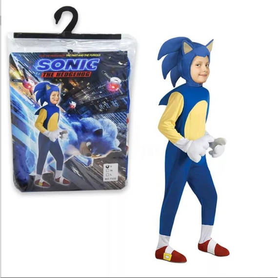 Sonic a sündisznó farsangi jelmez - L-es