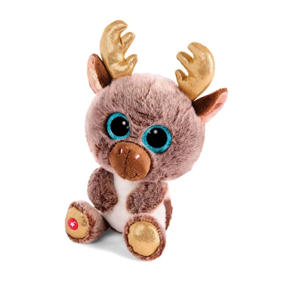 Nici, Glubschis, Xmas, Cocoa-Fee Rénszarvas Plüss, 15 Cm, Lógó