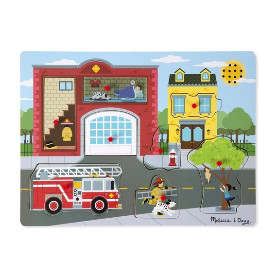 M&D, Hangos Puzzle, Tűzoltóállomás