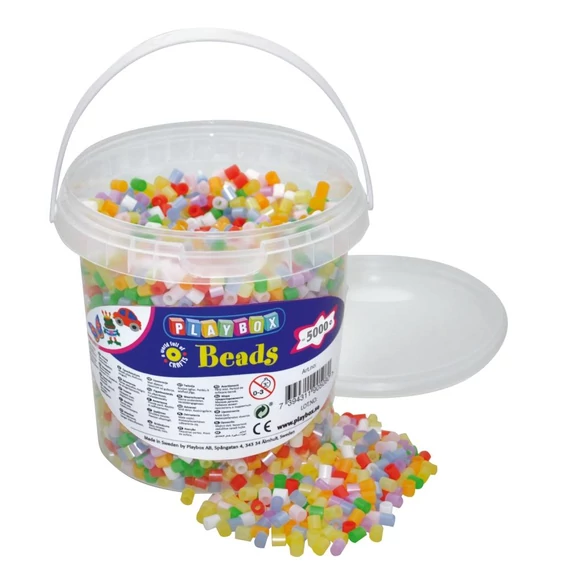 Playbox, Vödör Gyöngy, 5000 Db, Gyöngyház Mix