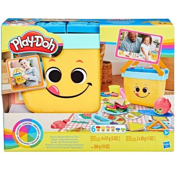 Hasbro Play-Doh: Piknik kosár gyurmaszett (F69165L0)