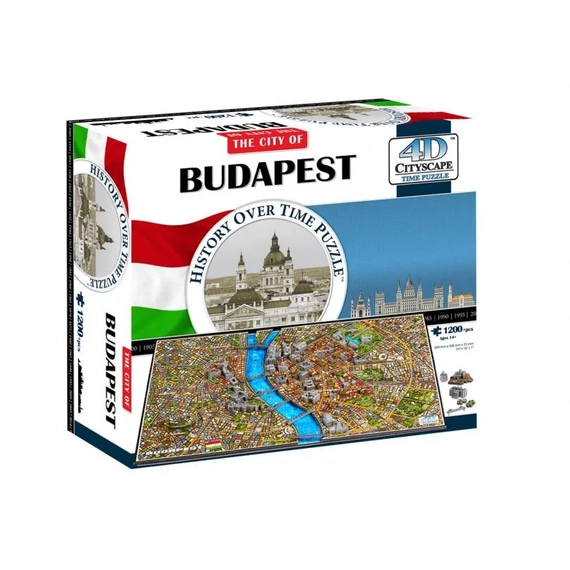 4D Cityscape Budapest puzzle (GK2008)