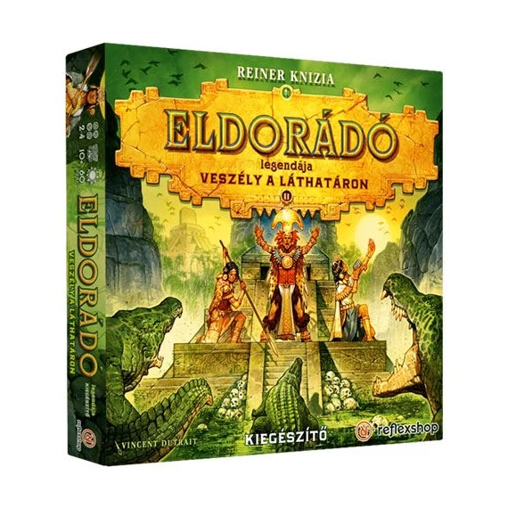 Asmodee Eldorádó legendája Veszély a láthatáron társasjáték kiegészítő (ELDODAMURS)