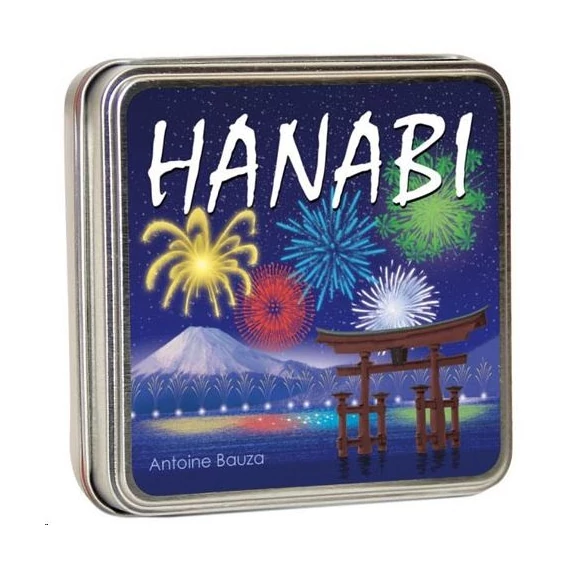 Asmodee Hanabi fémdobozos társasjáték (COC33511)