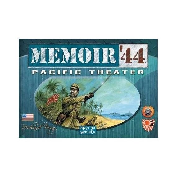 Days of Wonder Memoir 44 expansion 4 Pacific Theatre angol nyelvű társasjáték kiegészítő (824968818749)
