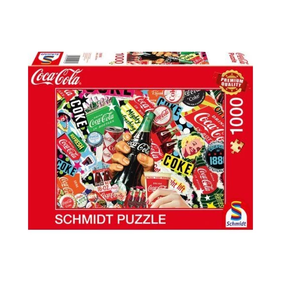 Schmidt Coca Cola - Coke it is! 1000 db-os puzzle (4001504599164)