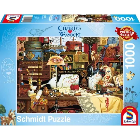 Schmidt Maggie, a hírnök 1000db-os puzzle (59993)