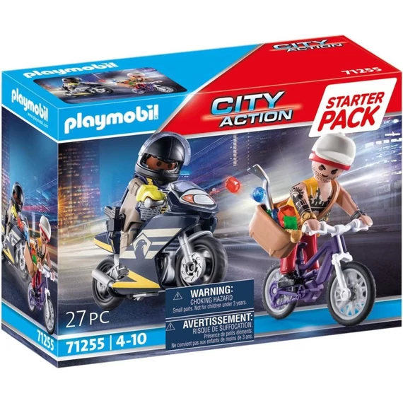 Playmobil Starter Pack - Biztonsági őr & ékszertolvaj (71255)