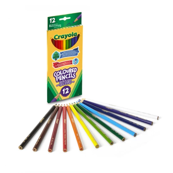 Crayola: 12 db színes ceruza (68-0012)