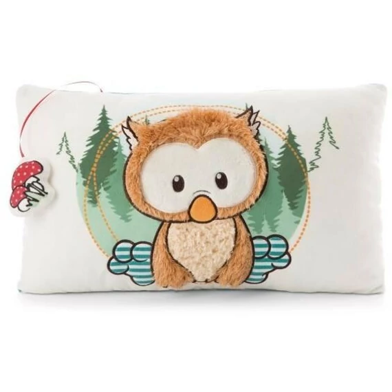 Nici: Owlino bébi bagoly plüss párna - 43 x 25 cm (48575)