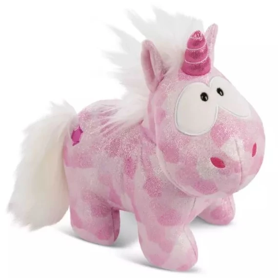 Nici: Pink Diamond álló unikornis plüssfigura - 22 cm (47633)