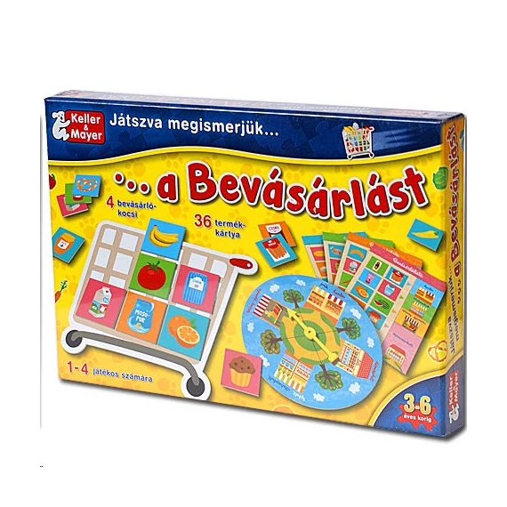 Keller & Mayer Játszva megismerjük bevásárlást társasjáték (713328)