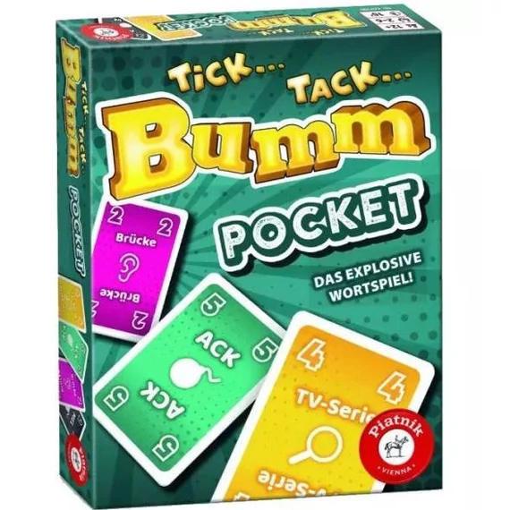 Piatnik Tick Tack Bumm Pocket társasjáték (728198)