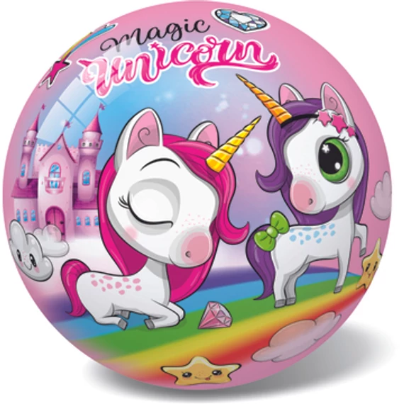 Star Varázslatos unikornisok gumilabda - 23 cm (11/3087)