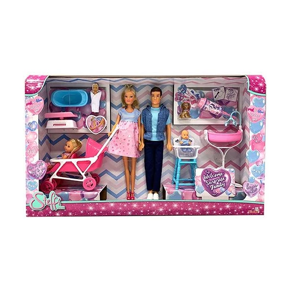 Simba Toys Steffi Love újszülött családi játékszett (105733426)