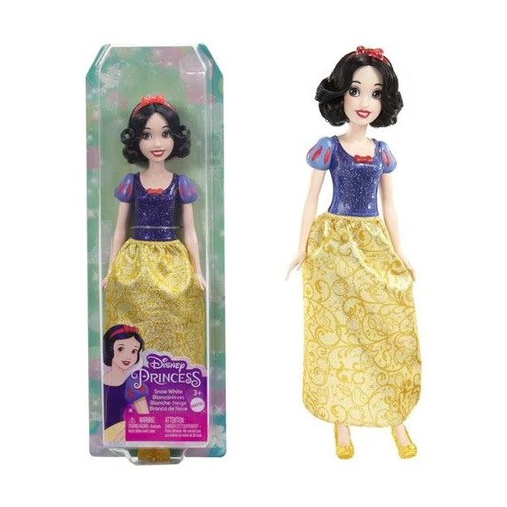 Mattel Disney Hercegnők: Csillogó Hófehérke hercegnő baba (HLW08)