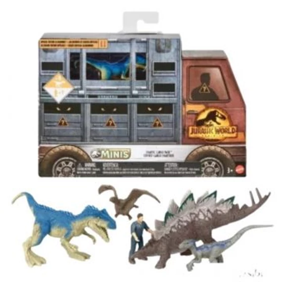 Mattel Jurassic World: Mini dínók meglepetés csomag - Chaotic Cargo (GWP70)