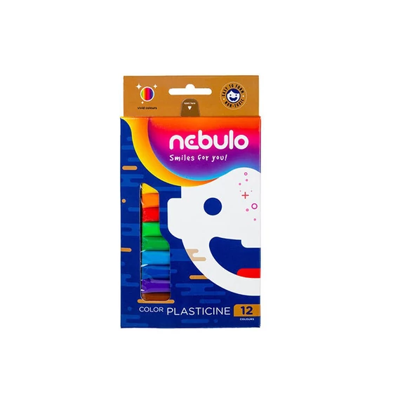 Nebuló színes 12 darabos gyurma
