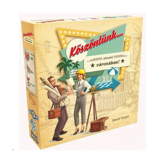 Asmodee Köszöntünk... álmaid városában! társasjáték (BCG10001)