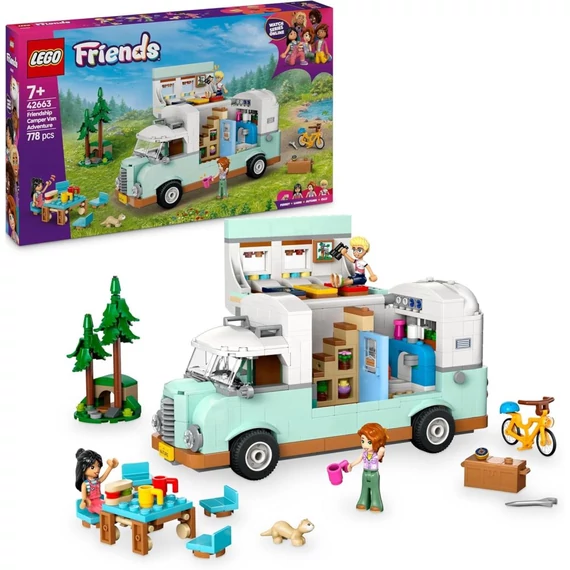 Lego Friends Barátság lakóautós kaland (42663)