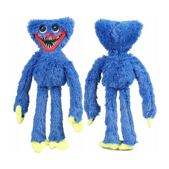 ASKSA Poppy Playtime Huggy Wuggy plüss 40 cm kék