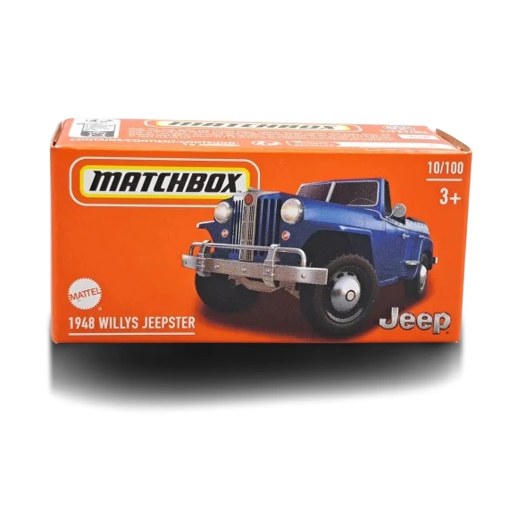 Matchbox 1948 Willys Jeepster fém autó 1:64