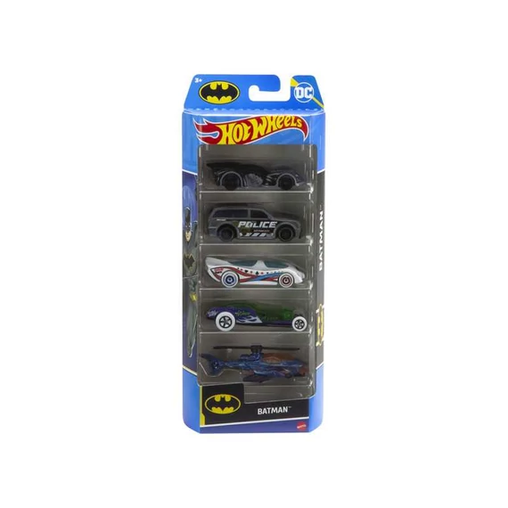 Hot Wheels Batman szett 5db-os