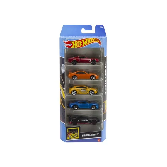 Hot Wheels Nightburnerz szett 5db-os