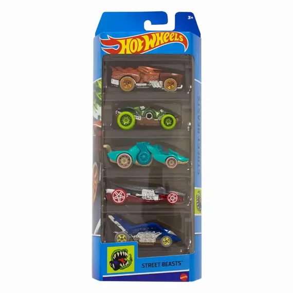 Hot Wheels Street Beasts szett 5db-os