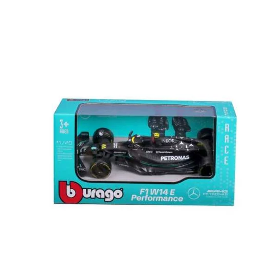 Bburago F1 Mercedes AMG W14 E, ´23, WB fém autó 1:43
