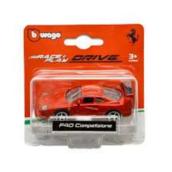 Bburago Race and Play Ferrari F40 Competizione fém autó 1:64