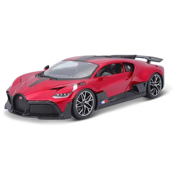 Bburago TOP Bugatti Divo piros fém autó 1:18