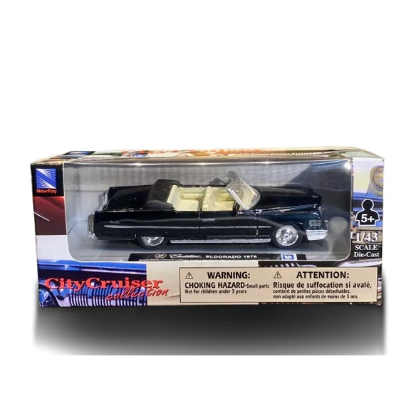 CityCruiser 1976 Cadillac Eldorado fém autó 1:43