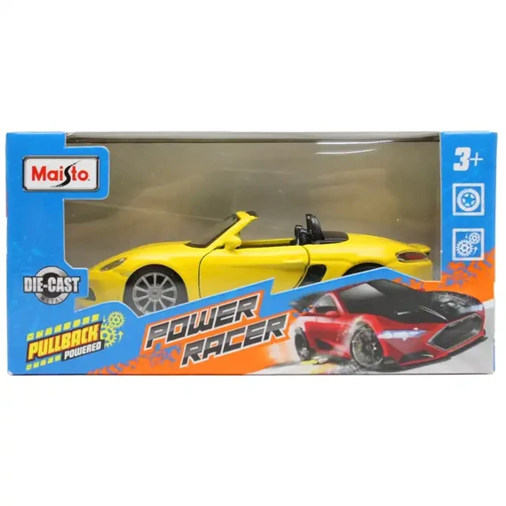 Maisto Porsche 718 Boxster fém autó 1:36
