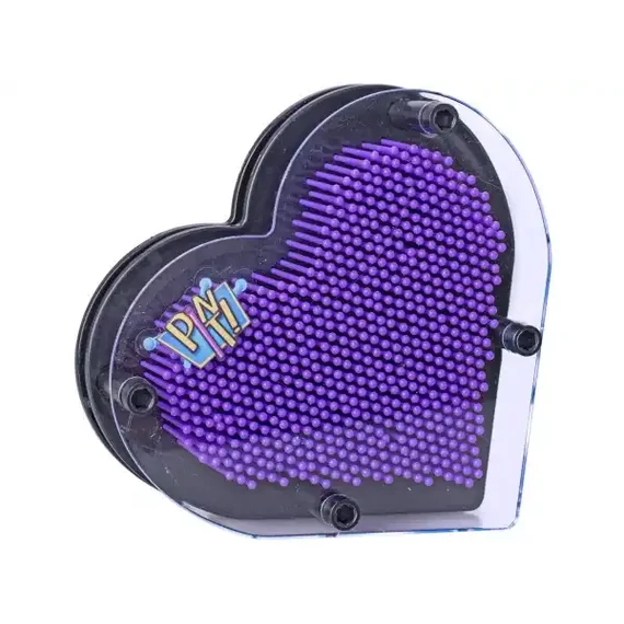 Pin It! 3D szív alakú kézlenyomat készítő lila