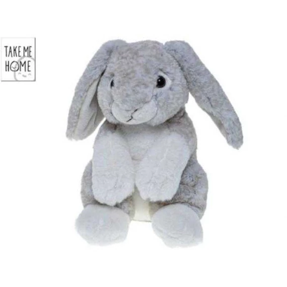 Take Me Home nyuszi plüss 20cm szürke