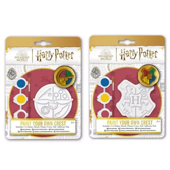 Wizarding World Harry Potter festhető címerek (többféle)